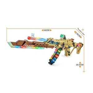 Hot Bán Cậu Bé Đồ Chơi Súng Đồ Chơi Vũ Khí Quân Đội Trò Chơi Bắn Súng Mô Phỏng Âm Thanh Và Ánh Sáng Hộp Thuốc Vẽ Đóng Gói Giá Rẻ Trẻ Em Điện Tử Súng - Product Image 4