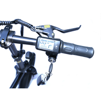 Vélo électrique pliant 14 pouces 400W moteur sans balais vitesse maximale 40 km/h 10AH batterie au lithium frein à disque e-bike pour adulte