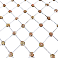Filet de protection flexible en treillis de fil d'acier galvanisé haute résistance pour levage, isolation et découpe, soudable