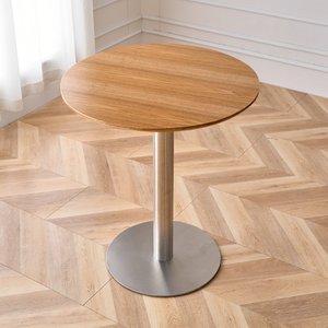 Ensemble table et chaises de salle à manger en bois massif de style rétro antique pour café, salon de thé, desserts, usage commercial, à assembler - Product Image 6