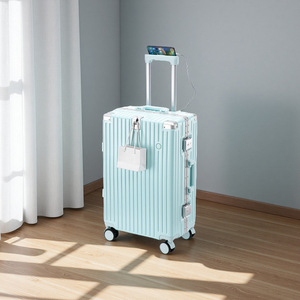 Maleta con Ruedas Giratorias Multifuncional de Alta Gama con Marco de ABS, Ruedas Universales Antirrobo, Caja de Seguridad con Contraseña para <span class=keywords><strong>Viajes</strong></span>, para Hombre y Mujer - Product Image 4