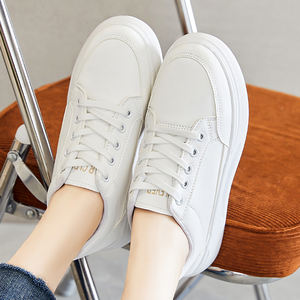 G-B79 Sneakers Bianche da <span class=keywords><strong>Donna</strong></span> con Suola Spessa, Scarpe <span class=keywords><strong>Sportive</strong></span> e Casual Autunnali in EVA, Stile Studentesco alla Moda - Product Image 4