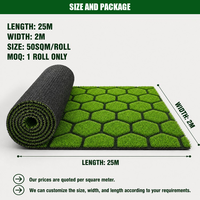 Gazon synthétique 3D pour événements, cérémonies, terrains de jeux, tapis imperméable pour anniversaires, tapis de gazon synthétique d'intérieur