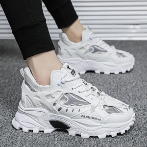 Dropshipping Baskets épaisses à la <span class=keywords><strong>mode</strong></span> avec logo personnalisé Chaussures Harajuku réfléchissantes <span class=keywords><strong>2022</strong></span> Offre Spéciale Chaussures tendance pour hommes - Product Image 4