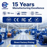 Câble de données USB 3.0 mâle-mâle LUNG KAY, fabrication OEM, rallonge USB Type-A pour disque dur, imprimante, scanner