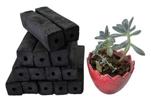 Charbon de bois de sciure sans fumée, briquettes de charbon de bois pour barbecue, briquettes de charbon de bois de sciure de forme carrée - Charbon de bois du Vietnam pour barbecue - Product Image 4