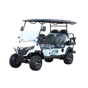 Carrito de Golf de 4+2 Plazas en Oferta, Funciona con Batería de 48V, Estructura de Acero de Alta Resistencia, Alcance de 70-90 km, Nuevo Diseño, Vehículo Eléctrico - Product Image 3