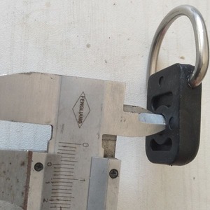 Clip de fixation pour câble métallique Yi Zi Xin 10 mm, finition standard, usage industriel général - Product Image 1