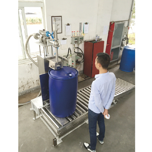 Système de convoyage antidéflagrant à double tête pour fûts de 200 L, idéal pour l'équipement de remplissage de liquides industriels - Product Image 5