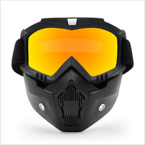 Masque de protection pour la tête de mort de haute qualité pour la conduite en extérieur, lunettes de moto tout-terrain pour motos Harley rétro - Product Image 6