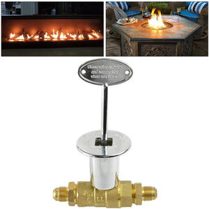 Válvula de Control de Latón para Gas, Válvula de Incendio para <span class=keywords><strong>Chimenea</strong></span>, Proyecto Casero, Uso de Gas Natural, Control de Seguridad, Diámetro Nominal de 0.5 Pulgadas - Product Image 4