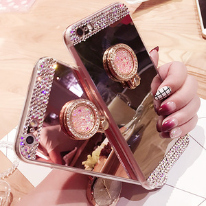 Cassa del telefono dello specchio della signora femminile <span class=keywords><strong>per</strong></span> il telefono di iPhone 6 7 8 11 XS Pro-elegante copertura del telefono cellulare <span class=keywords><strong>per</strong></span> le donne e le ragazze - Product Image 6