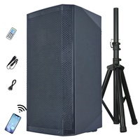 Subwoofer de 5000 W y 15" Sistema de Altavoces PA de Audio Profesional para Interiores/Exteriores Caja de Sonido Sistema Line Array para Fiestas de DJ Bocina Parlante