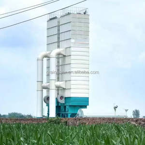 آلة تجفيف قمح فول الصويا للبيع ، 5 طن في الدفعة الواحدة ، فرن قشر الأرز المحلي الصغير - Product Image 3