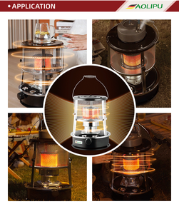 Calentador de <span class=keywords><strong>queroseno</strong></span> portátil para acampar en interiores/exteriores/función de iluminación de <span class=keywords><strong>parafina</strong></span> para cocinar y necesidades de iluminación - Product Image 3