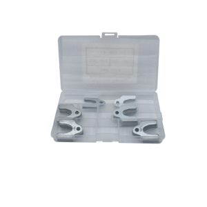 48pcs tự động liên kết cơ thể <span class=keywords><strong>Shim</strong></span> thiết lập 1/16 "1/64" 1/32 "1/8" căn hộ thép carbon căn chỉnh miếng Chêm loại - Product Image 2