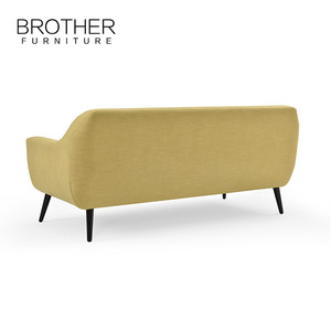 Estilo Europeo <span class=keywords><strong>casa</strong></span> habitación en forma de l de tela + <span class=keywords><strong>abedul</strong></span> patas de madera del sofá chesterfield - Product Image 3