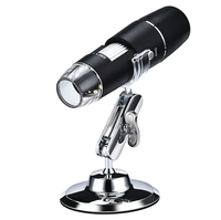 Microscope numérique électronique USB WIFI 1000X avec lumière LED pour smartphone IOS Android Microsoft System