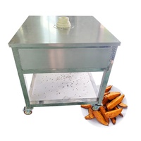 SENYO Automatische Commerciële Gemotoriseerde Fruit- en Groentesnijmachine 300kg/u capaciteit Hotels Aardappelwafelsmachine
