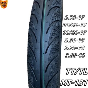 Offres Spéciales sur des pneus de moto Tube/Tubeless bon marché dans les tailles 80/90 à 17 TT/TL Meilleure offre sur les pneus! - Product Image 2
