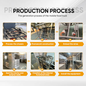 Remolque de alimentos con contenedor, sistema de elevación hidráulica, remolque de alimentos para una fácil carga en estacionamientos y espacios reducidos - Product Image 5