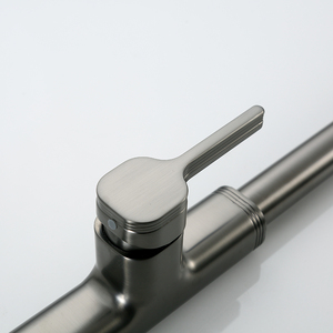 Nuovo stile moderno spazzolato rubinetto da <span class=keywords><strong>cucina</strong></span> con Pull Down spruzzatore ad arco alto corpo di zinco <span class=keywords><strong>cucina</strong></span> lavello rubinetto del rubinetto - Product Image 2