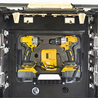 Perceuse sans fil électrique portable 21V, kit de perceuses sans balais, batterie au lithium, ensemble d'outils ménagers, outil OEM, vente en gros