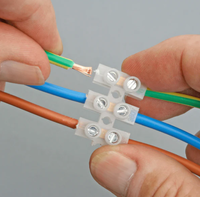IGERCN haute qualité U Type PE bornier 12 voies 380V 15A bande de connecteur de fil pour équipement basse tension