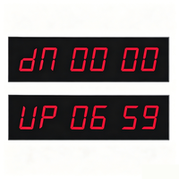 Jam Hitung Mundur Digital Portabel YIZHI 1,8 Inci LED Timer Kebugaran Gym Stopwatch Latihan Interval dengan Remote Control