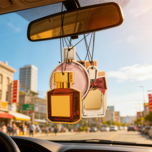 Profumatore per Auto Arabo a Lunga Durata in Cartoncino, Deodorante per Auto Lusso 'Free Palestine' a Forma di Albero, Nuovi Prodotti 2026 - Product Image 1