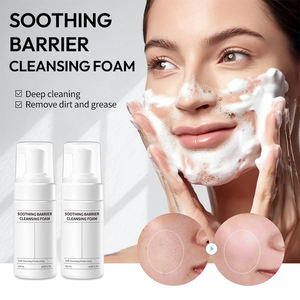 Espuma Limpiadora Facial Vegana Orgánica al por Mayor con Aminoácidos, Hidratante, Calmante, Limpiadora Profunda con Ácido Salicílico - Product Image 6