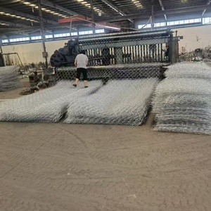 Maille de gabion certifiée CE, <span class=keywords><strong>Philippines</strong></span>, maille hexagonale tissée pour panier de gabion et matelas - Product Image 4