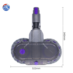 Cepillo de cabeza de mopa giratoria doble con contenedor de agua Compatible con el accesorio de aspiradora Dysons V7 V8 V10 V11 - Product Image 6