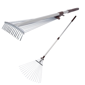 <span class=keywords><strong>Rastrello</strong></span> Telescopico VERTAK con Denti in Acciaio Robusto <span class=keywords><strong>per</strong></span> Raccolta Detriti in Cortili, Arbusti e Organizzazione del Terreno Esterno - Product Image 3