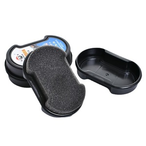 <b>Shoe</b> Wax Double Sided Sponge For Leather Polishing And Care Instant Shining Color <b>Refreshing</b> - Product Image 5