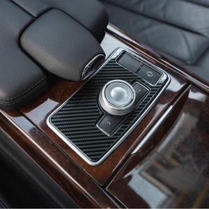 Panneau de console centrale Snblo pour Mercedes-Benz Classe E 2009-2011 W212, finition mate, garniture intérieure en PVC - Product Image 3