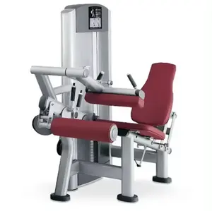 Machine de curl de jambe en acier assise réglable d'équipement de forme physique commercial pour le chargeur moyen d'exercice de veau