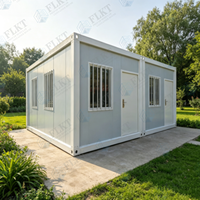 Unité de conteneur plat standard FLKT AU NZ, conteneur d'expédition modulaire préfabriqué robuste pour habitation ou bureau