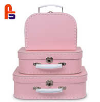 Boîte d'emballage de valise en carton en papier couché double face miniature pour produits chimiques alimentaires chaussettes de chaussures sérigraphiées simple face