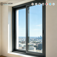 Ventana Abatible de PVC con Doble Acristalamiento, Diseño Europeo, Personalizable, Venta al Por Mayor de Fábrica, Diseño Gráfico