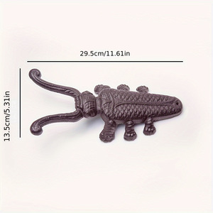 Staccascarpe Vintage in Ghisa a Forma di Insetto, Resistente e Impermeabile, Stile Retrò dal Shaanxi - Product Image 2