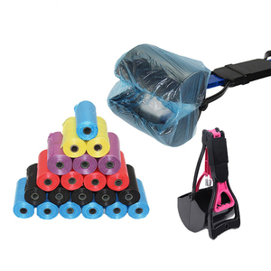 Ramasse-crottes pour animaux de compagnie en plastique de 80 cm avec long manche pour l'extérieur - Product Image 6
