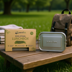 Pandoo Stainless Steel <b>Lunchbox</b> 800Ml Leakproof With Divider And Cotton Bag - Product Image 3