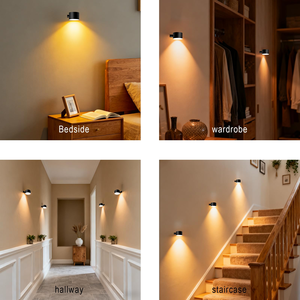 Wholesale Rotatable White Warm Touch Dimmable <b>Wall</b> <b>Mounted</b> Lamp Portable Rechargeable Magnetic Reading Beside Decor <b>Wall</b> Sconce - Product Image 3