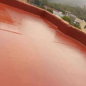Revêtement liquide imperméable moderne en émulsion de caoutchouc rouge pour sous-sol, tunnel, mur extérieur et toiture métallique avec garantie de 5 ans - Product Image 5