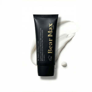 Crème corporelle sportive Dr. Shawn BearMax 50 ml (1,69 fl oz) hydratante et apaisante au beurre de karité, menthol, glycérine, parfum vanille, unisexe - Product Image 1