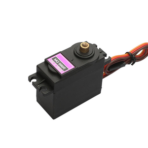 Servomoteur numérique micro MG995 MG996 MG996R à couple élevé avec engrenages entièrement métalliques pour modèles de voitures RC JR, hélicoptères, bateaux, avions et projets DIY - Product Image 2