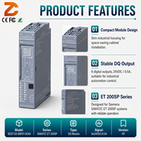 Module de sortie d'automatisation numérique distribuée Siemens 6ES7132-6BF01-0CA0 SIMATIC ET 200SP DQ 8x24VDC 0.5A