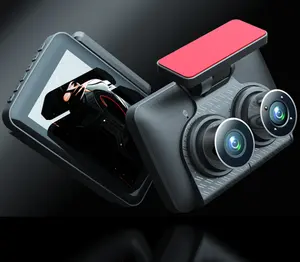 2023 Auto Dvr Dashcam 3 Lens 1080P Dashcam Leverancier Oem Auto Recorder Camera Nachtzicht Hd Dvr Auto Dvr Dashcamera