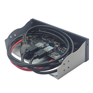 Panel frontal USB de 5,25 pulgadas, <span class=keywords><strong>2</strong></span> puertos, Usb 3,<span class=keywords><strong>2</strong></span> Gen 1, micrófono de Audio, SD TF, Hub Usb frontal de escritorio - Product Image 5